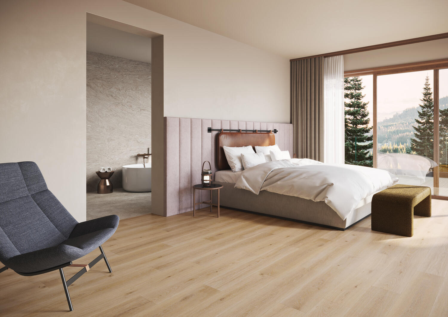 Tarkett Rigid Klick Vinyl fürs Schlafzimmer - Schlafzimmerboden